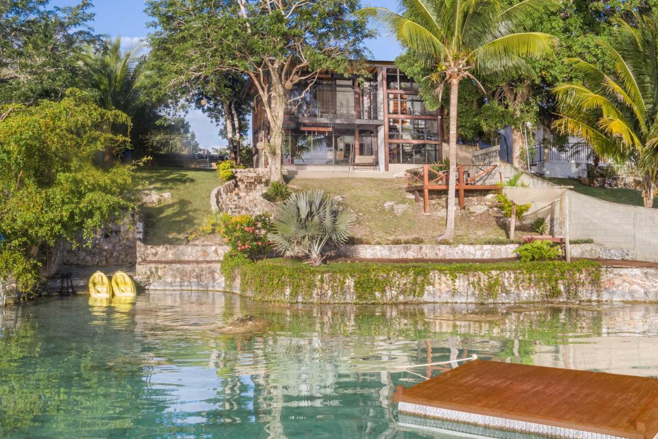 Casa Villa Real- Lagoon Acces And Stunning Views! Bacalar Eksteriør billede