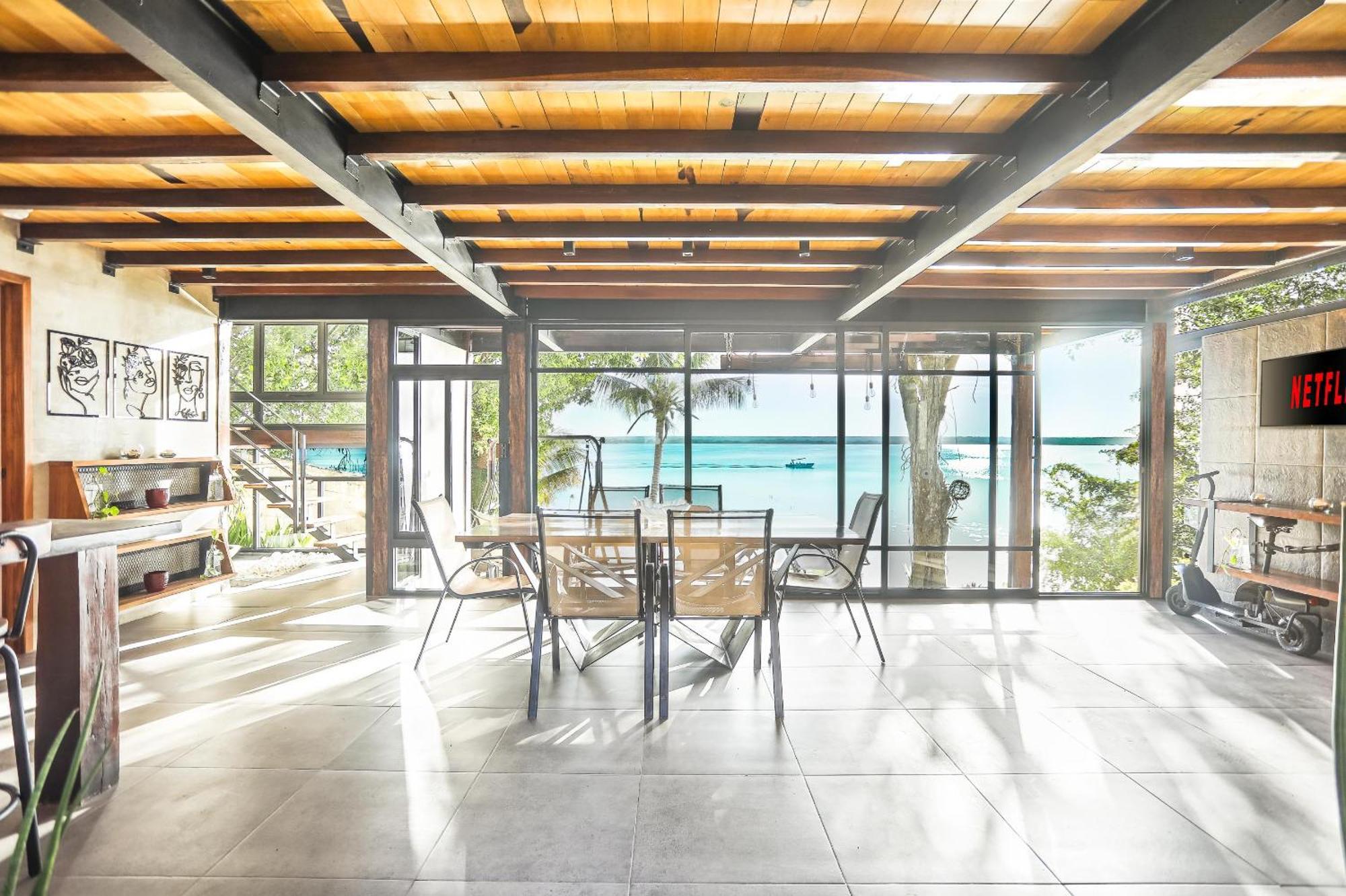 Casa Villa Real- Lagoon Acces And Stunning Views! Bacalar Eksteriør billede